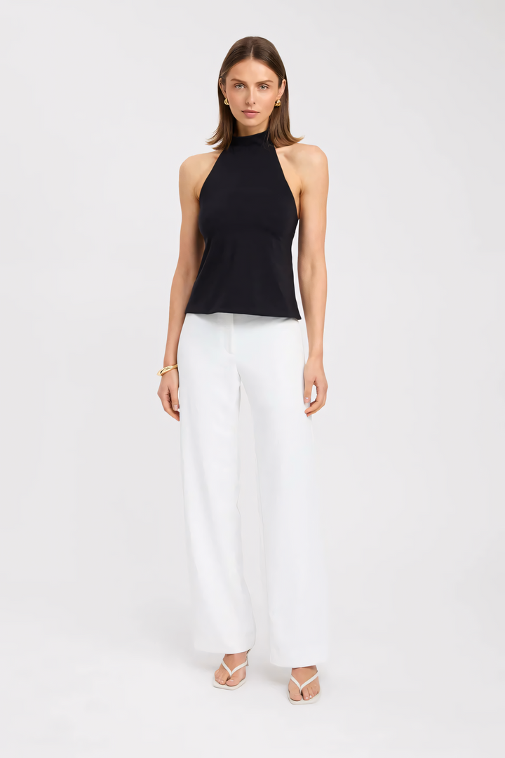Isalyn – High-Neck Halter Top